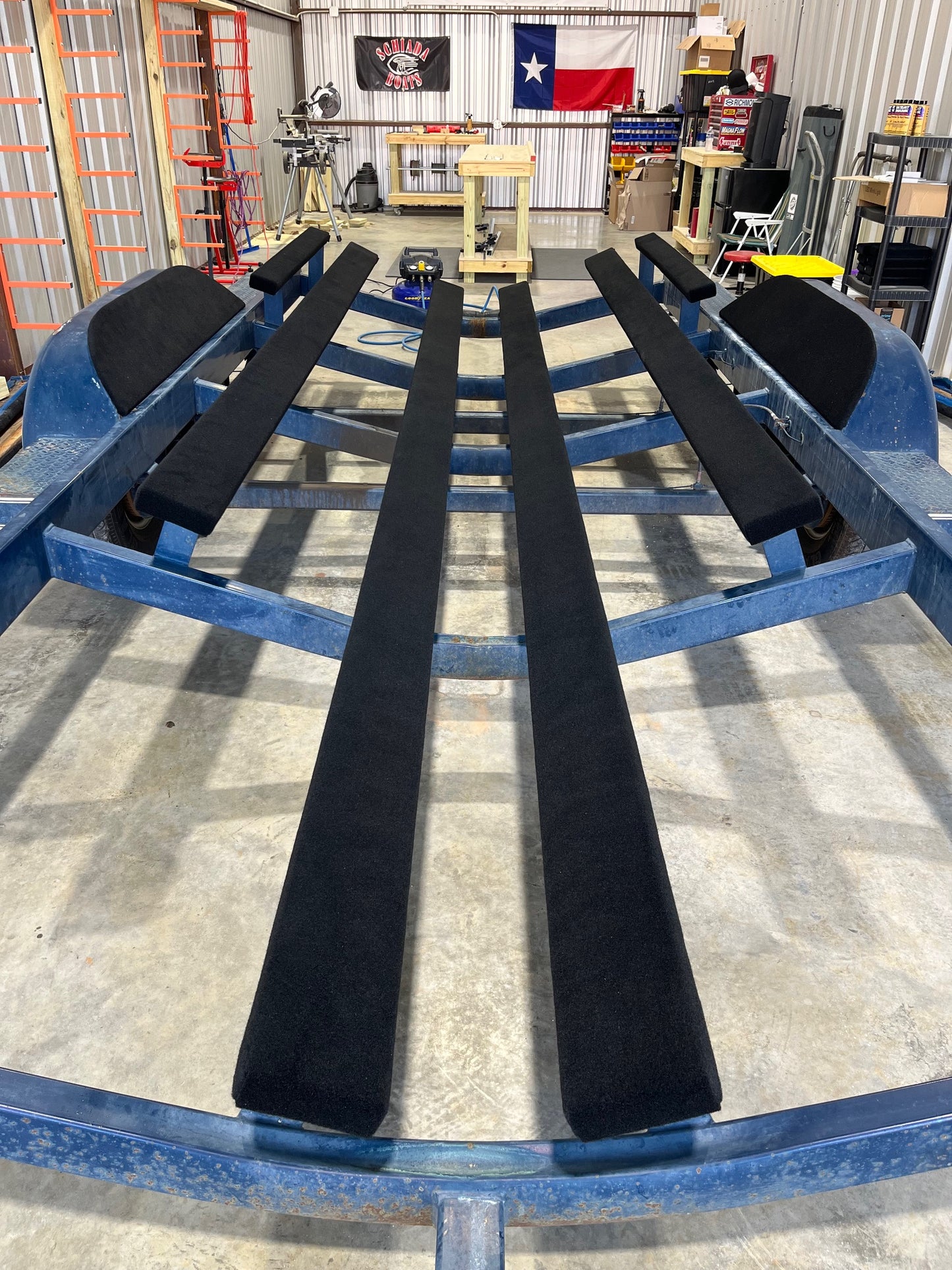 Lift/Boat/PWC Trailer Bunks Installed - Graford Texas | North Texas