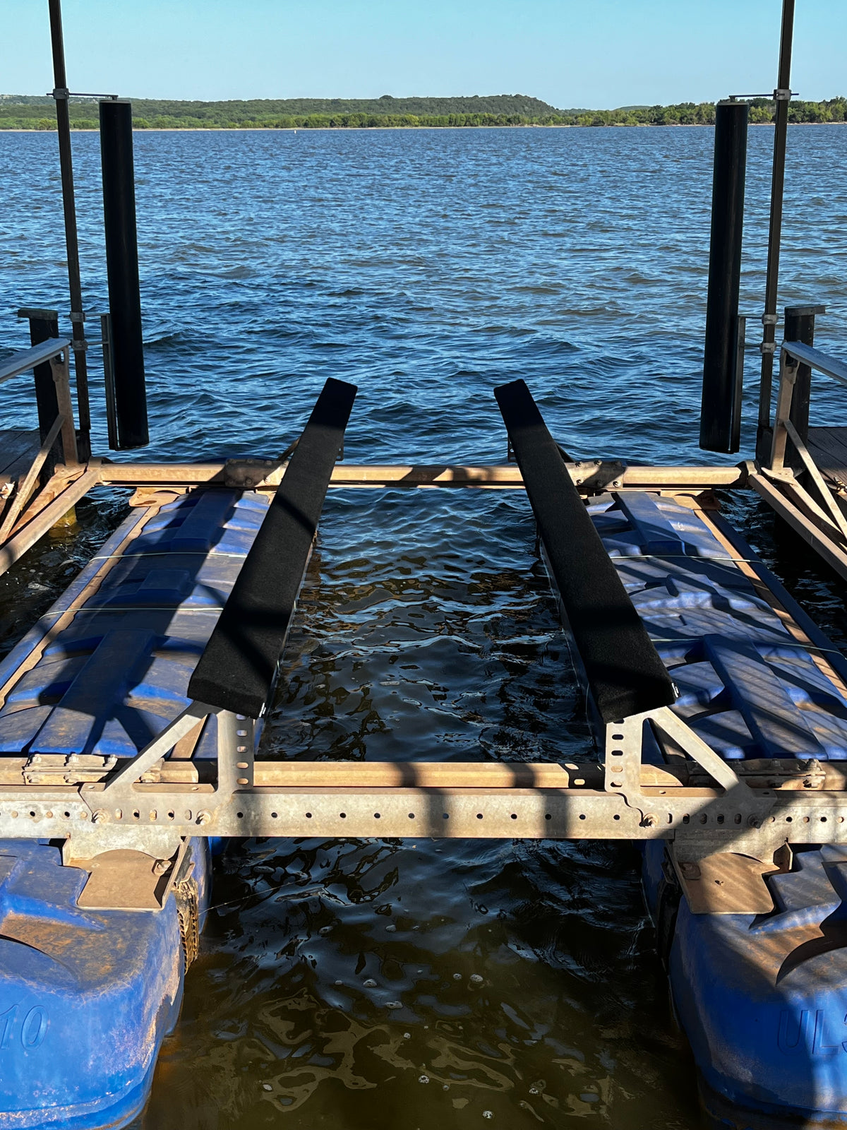 Lift/Boat/PWC Trailer Bunks Installed - Graford Texas | North Texas
