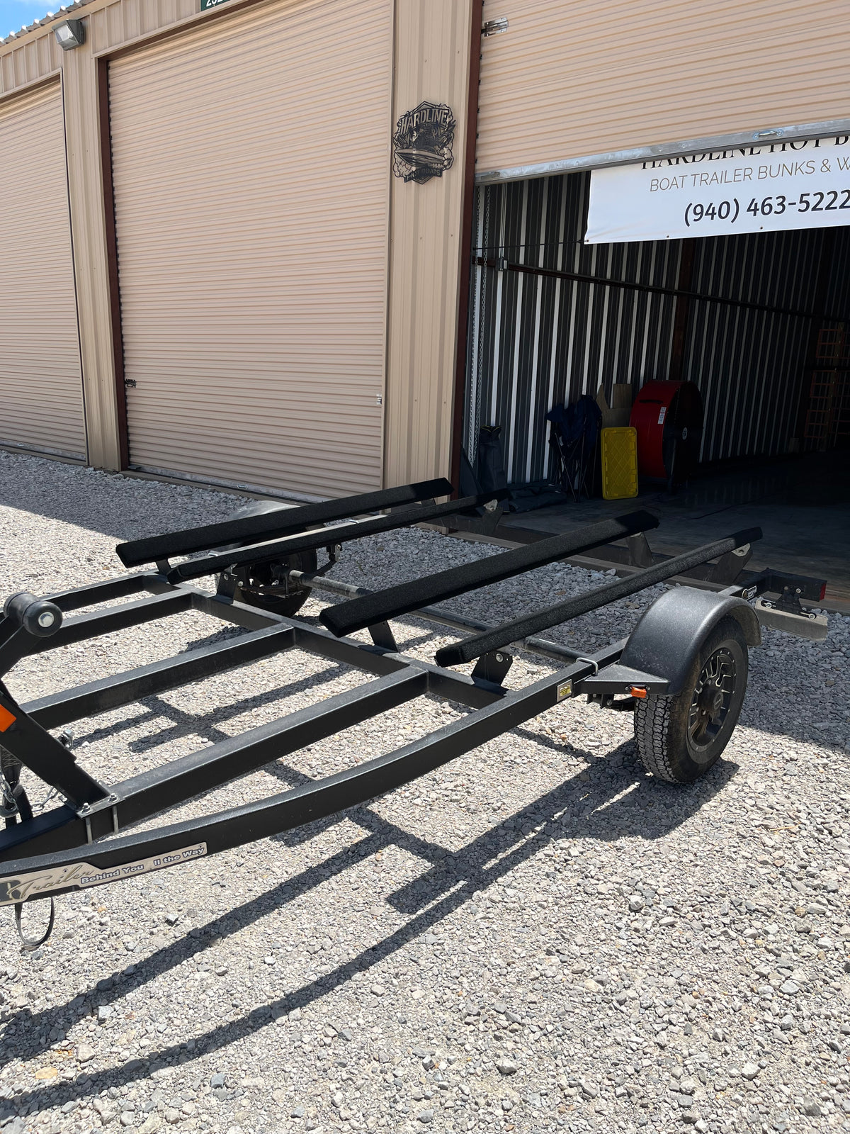 Lift/Boat/PWC Trailer Bunks Installed - Graford Texas | North Texas